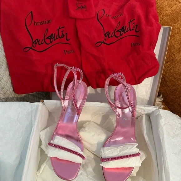 Christian Louboutin So Me 100 Studded - Picture 1 of 7